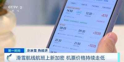 最低1.9折！滑雪航线航班上新加密，机票价格降了