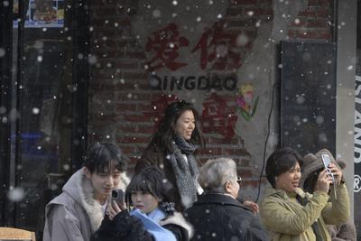 今年首场寒潮来袭，山东等地存在低温雨雪冰冻灾害风险