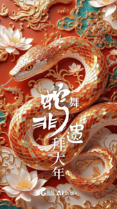 AI创想+丨蛇舞非遗拜大年