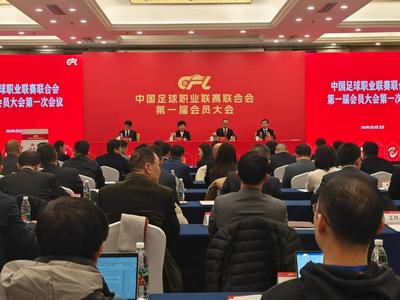 中国足球职业联赛联合会正式成立