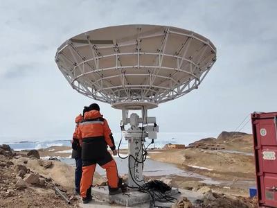 网速近百兆！南极中山站首次实现自主卫星网络通信