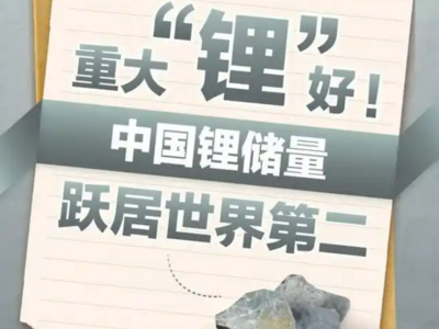 从世界第六到世界第二！我国锂储量何以“井喷”、影响几何？