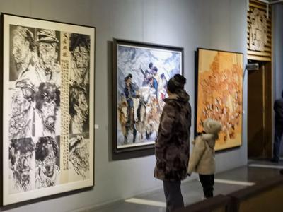 第十二届美术、书法、摄影“十佳新人” 获奖作品展开幕 