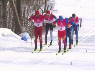 第31金！中国队夺得亚冬会越野滑雪男子4×7.5公里接力金牌