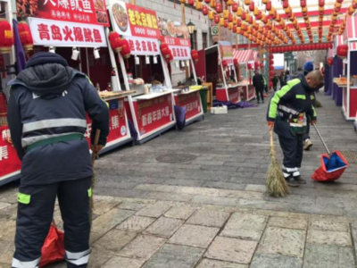 @“节会环境卫士们”，感谢你们，市民热闹参会，你们整日操劳