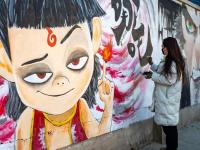 剪纸版哪吒、面塑版哪吒……青岛兴起哪吒热潮