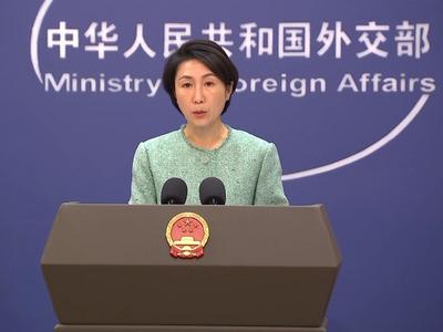 美国参议员戴恩斯将访华，外交部：欢迎