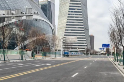 部分市政道路全线通车！青岛国际邮轮港区启动区揭开面纱
