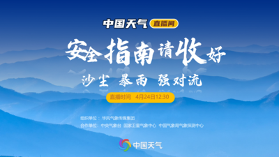 回放 | 沙尘 暴雨 强对流 这份安全指南请收好