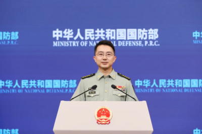 新任国防部新闻发言人蒋斌正式亮相
