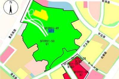 青岛新都心片区一处近40亩住宅用地将出让，地价9600元/㎡起