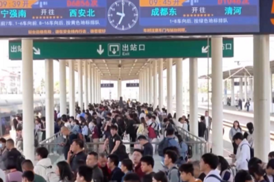 铁路端午假期运输启动，今日预计发送旅客1600万人次