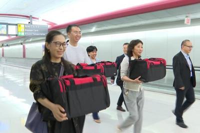 流失美国79载，国宝文物子弹库帛书二、三卷启程回国