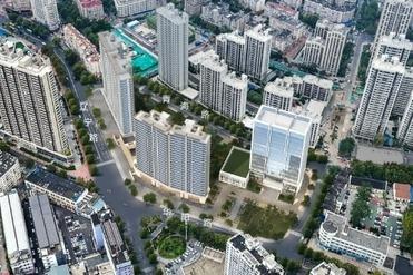 青岛国际邮轮港区启动区最新规划公示，规划2栋住宅楼及1栋办公楼