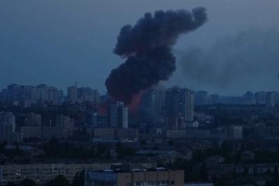 俄称发动大规模空袭，乌称拦截部分导弹无人机