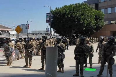 美总统特朗普：加州州长和洛杉矶市长“无能”