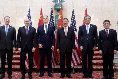 中美经贸磋商机制首次会议将继续进行