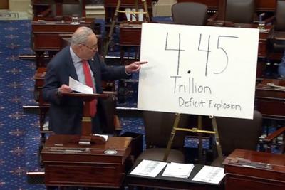 “大而美”法案省钱还是亏钱？美两党在参议院持手绘图板互杠