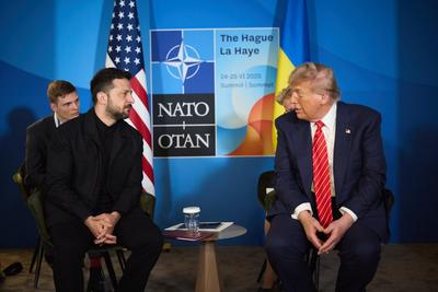 特朗普与泽连斯基，又见了