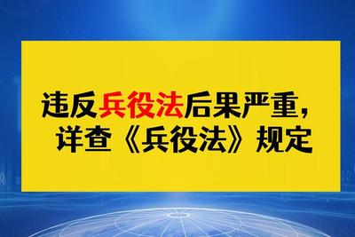 拒服兵役，王某某（2004年生）获十项处罚