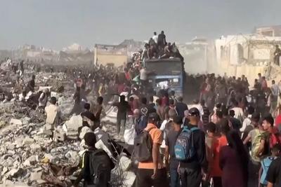 以军袭击加沙领取援助物资民众，已致56人死亡