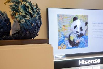 科技赋能文化交流，海信显示技术助力中意建交55周年人文艺术特展