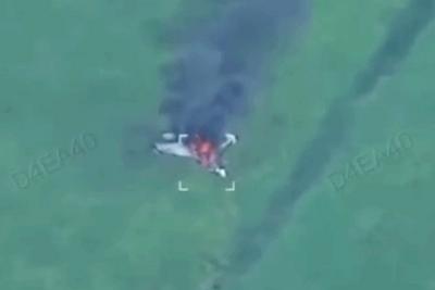 乌称击落一架俄苏-35战斗机，坠机现场曝光