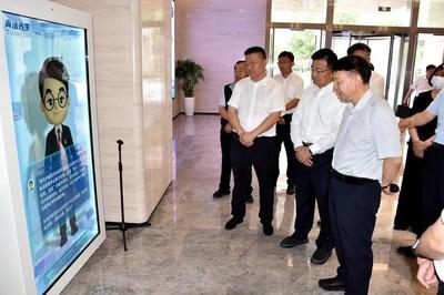 王洪祥带队调研青岛中央法务区