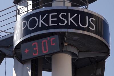 罕见！北极圈内芬兰城市近日气温达30摄氏度