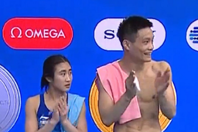 新加坡游泳世锦赛，跳水梦之队取下第二金