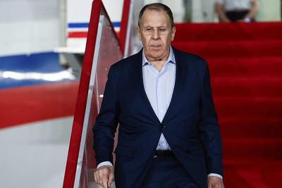 俄外长抵达朝鲜进行访问