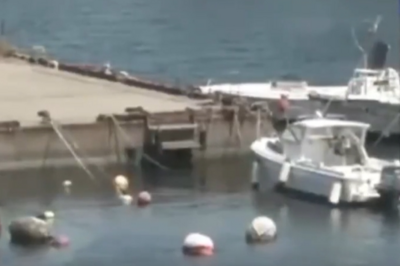 1.3米高海啸是何观感？延时摄影记录下日本港口变化