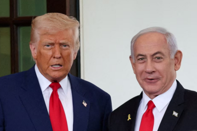 特朗普与内塔尼亚胡闭门会谈，讨论加沙局势