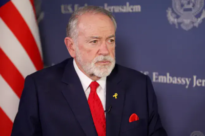 美国驻以色列大使：或许该轰炸也门胡塞武装