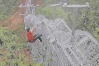 爬铁网，钻地洞…… 电诈人员偷渡越境画面曝光