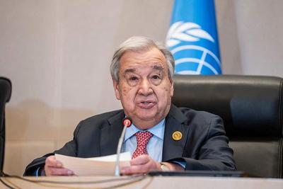 联合国秘书长呼吁谨防饥饿沦为战争武器