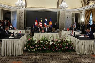 泰柬代表团在马来西亚出席边境局势特别会议