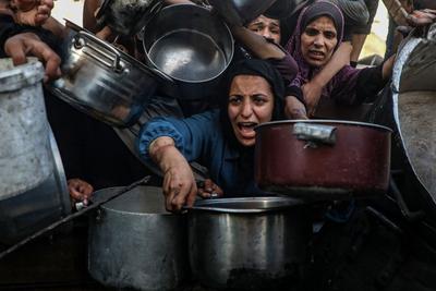 加沙援助点发生踩踏，美以支持的私营组织甩锅哈马斯