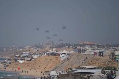 不要空投！加沙地带民众呼吁恢复联合国援助模式