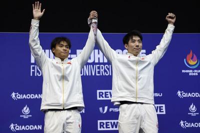 顶住东道主挑战，大运会中国跳水队收获12金