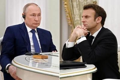 三年来首次，普京与马克龙通电话