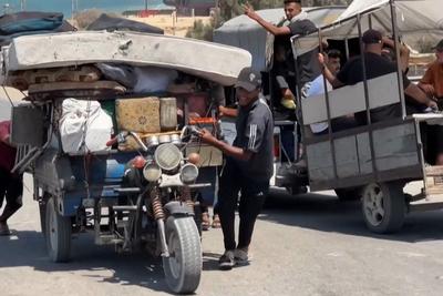 以军发布“撤离令”，加沙民众再次踏上逃亡之路