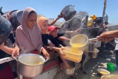 世卫组织：7月加沙地带超万名5岁以下儿童确诊营养不良