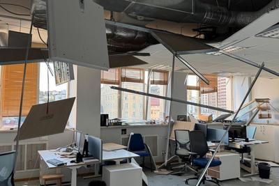 欧盟驻乌代表处被空袭波及，冯德莱恩：把乌克兰变成“钢铁豪猪”