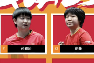 林诗栋、孙颖莎等获得WTT香港总决赛参赛资格