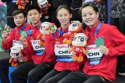 中国跳水梦之队世锦赛收官！斩获9金3银4铜