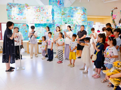 童真笔触点亮城市色彩密码，2025RGB 青岛儿童光绘艺术展启幕