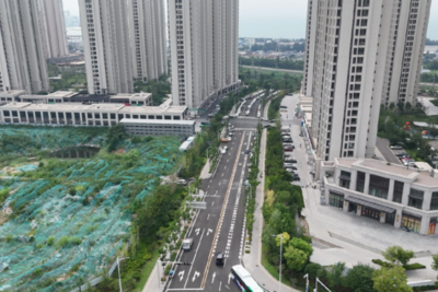 好消息！市北滨海新区兴隆支路正式竣工通车