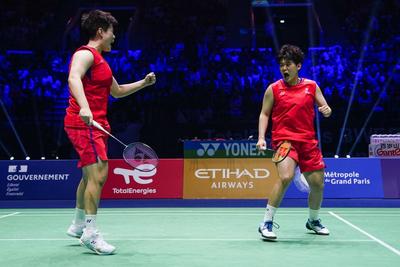 刘圣书/谭宁获羽毛球世锦赛女双冠军