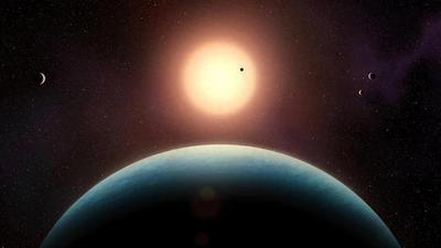 地球附近“三体”星系中观测到宜居带候选行星